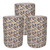 Showman Cow Print Barrel Covers - Set of 3