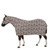 Showman Cow Print Full Body Slinky w/ Zipper