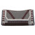 Showman 36" x 34" Mesa Ridge Wool Top Saddle Pad w/ Memory Felt Bottom