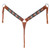 Showman Shockwave Browband Headstall & Breast Collar Set