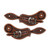 Showman Men's True West Spur Straps