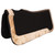 Showman 31" x 32" Contoured Felt Pad w/ Cowhide Wear Leathers