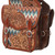 Showman Shockwave Leather Saddle Bag