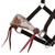 Showman Cowpuncher Black Nylon Bronc Halter