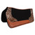 Showman 31" x 32" Cowhand Contoured Black Felt Saddle Pad