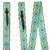 Showman Wildflower Breeze Nylon Tie Strap & Off Billet Set