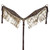 Showman Cowboy Carving Single Ear Leather Headstall & Breast Collar Set