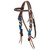 Showman Pony Mountain View Mohair Browband Headstall & Breast Collar Set
