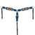 Showman Pony Mountain View Mohair Browband Headstall & Breast Collar Set