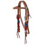 Showman Pony Fiery Frontier Mohair Browband Headstall & Breast Collar Set