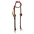 Showman Argentina Cow Leather Smoky Rawhide Single Ear Headstall