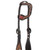 Showman Diamond Flush Single Ear Leather Headstall