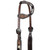 Showman Pansy Single Ear Leather Headstall