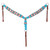 Showman Citrus Sea Mohair Single Ear Headstall & Breast Collar Set