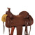 Showman Legacy Series Roughout & Tooled Roping Saddle - 16 Inch