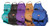 Showman Nylon Deluxe Multi Pocket Saddle Bag