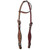 Showman Arrow Ridge Single Ear Headstall & Breast Collar Set