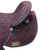 Circle S Barrel Style Saddle with Teal Buckstitch - 14 Inch