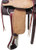 16", 17" Circle S Roping Saddle w/ Basketweave & Barbwire Tooling