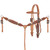 Showman Stitch & Weave Browband Headstall & Breast Collar Set