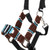 Showman Teal Hollow Mohair Wool Bronc Halter - Pony Size