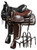 Double T 16", 17" Parade Saddle w/ Matching Headstall & Breast Collar