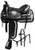 Double T 16", 17" Parade Saddle w/ Matching Headstall & Breast Collar