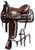Double T 16", 17" Parade Saddle w/ Matching Headstall & Breast Collar