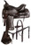 16", 17" Double T Western Parade Saddle Set