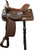 15", 16", 17" Double T Nylon Cordura Saddle w/ Suede Leather Seat & Leather Jockeys