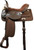 15", 16", 17" Double T Nylon Cordura Saddle w/ Suede Leather Seat & Leather Jockeys