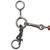Showman Cowgirl Legacy Stainless Steel JR Cowhorse Bit w/ Dog Bone & Copper Roller
