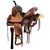 Double T Wildhide Series Alma Barrel Style Saddle - 12 Inch