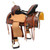 Double T Iris Barrel Style Saddle - 13 Inch