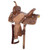Double T Exotic Golden Gator Barrel Saddle - 15 Inch