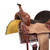 Double T Oakley Barrel Style Saddle - 13 Inch