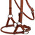 Showman Argentina Cow Leather Side Pull w/ Rolled Leather Nose