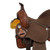 Double T Kassidy Spinal Relief Barrel Style Saddle - 14, 15 Inch