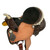Double T Jackpot Barrel Style Saddle - 15 Inch