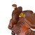 Double T Blooming Lilies Roper Style Saddle - 12 Inch