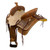 Double T Rustler's Rose Roper Style Saddle - 13 Inch
