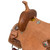 Double T Daisy Drifter Barrel Style Saddle - 12 Inch