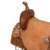 Double T Daisy Drifter Barrel Style Saddle - 16 Inch