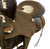 Double T Wild West Floral Roughout Barrel Saddle - 15 Inch