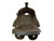 15" Double T Chocolate Rough Out Leather Barrel Saddle - Spinal Relief Skirt