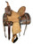 10" Double T Youth Ranch Style Saddle w/ Two-Tone Floral Tooling
