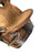 10" Double T Youth Ranch Style Saddle w/ Two-Tone Floral Tooling