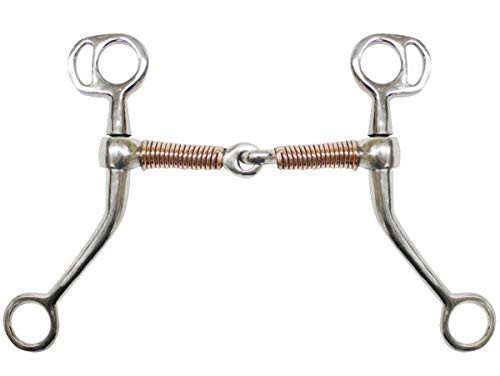 Morso Dritto In Rame Per Cavallo Tom Thumb, Misura 4.5 Pollici, Modello BT-007 - Foto 4