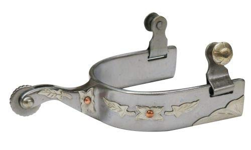 258582 Showman™ stainless steel spur with 1