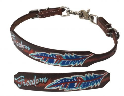 New! Showman ® Wither Strap Rough Out